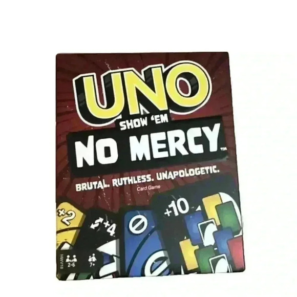 UNO Show Em NO MERCY Card Game New Sold Out TikTok 2023 IN HAND SEALED - Picture 1 of 2